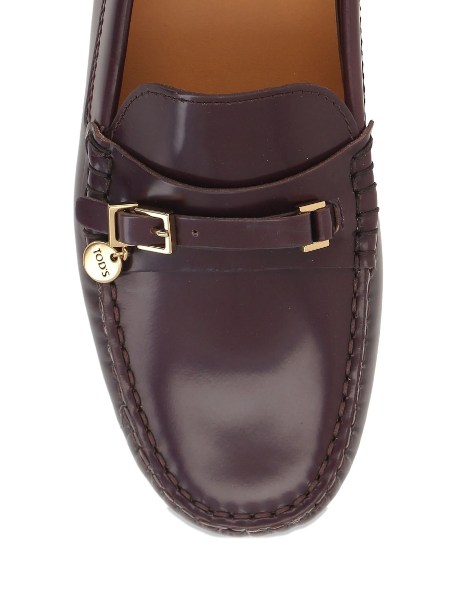 Mocasini TOD'S maro din piele - Img 4