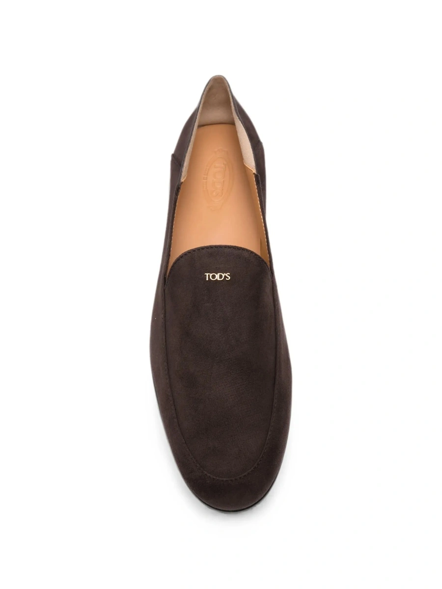 Mocasini TOD'S maro din piele - Img 7