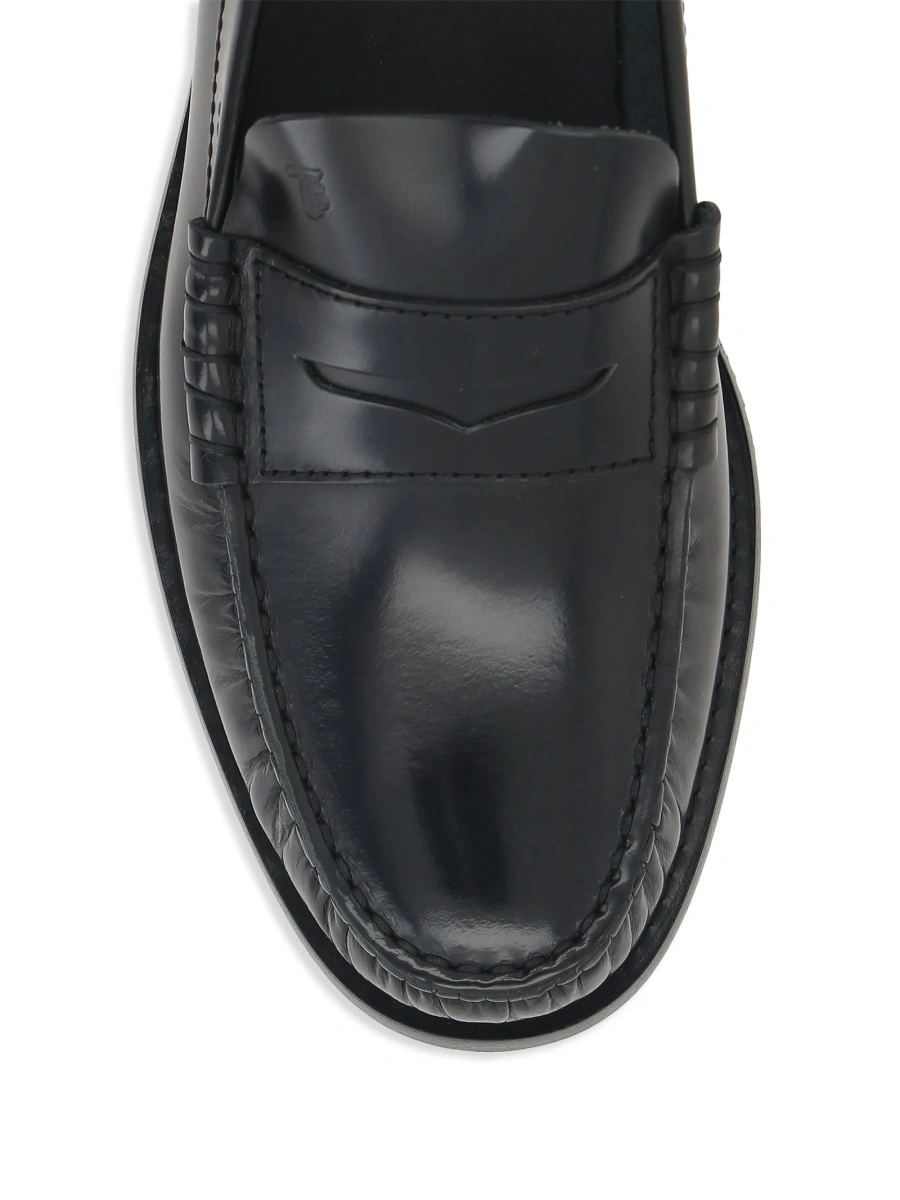 Mocasini TOD'S negri din piele - Img 4
