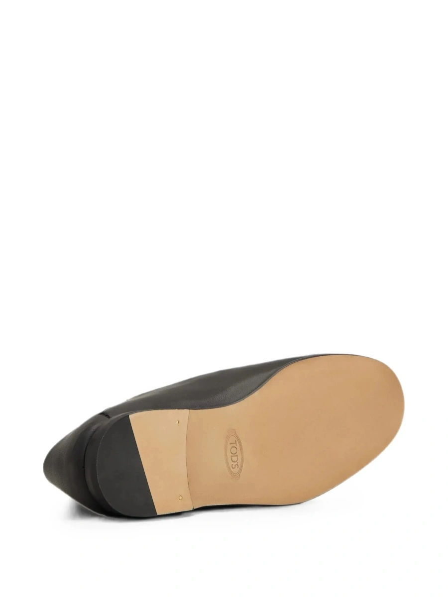 Mocasini TOD'S negri din piele - Img 9