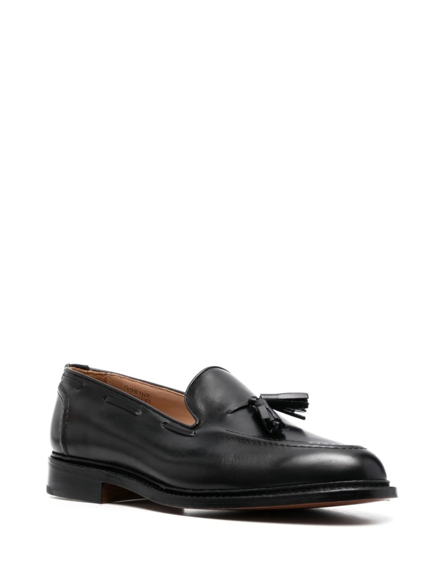 Mocasini TRICKER'S negri din piele - Img 2