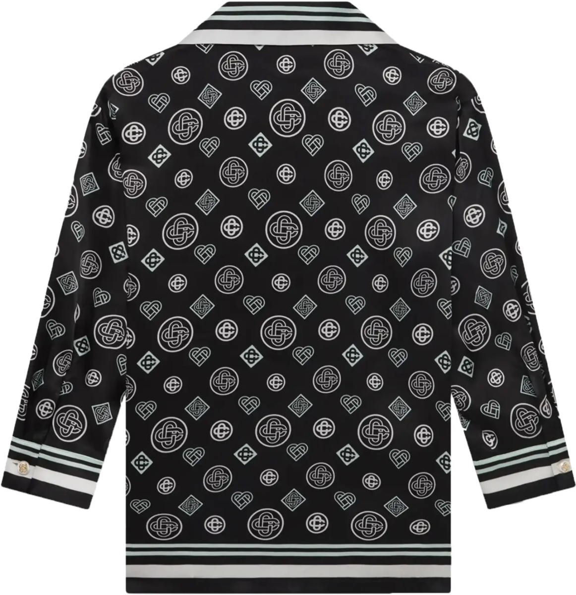 "Monogram" Pajama Shirt - Img 2