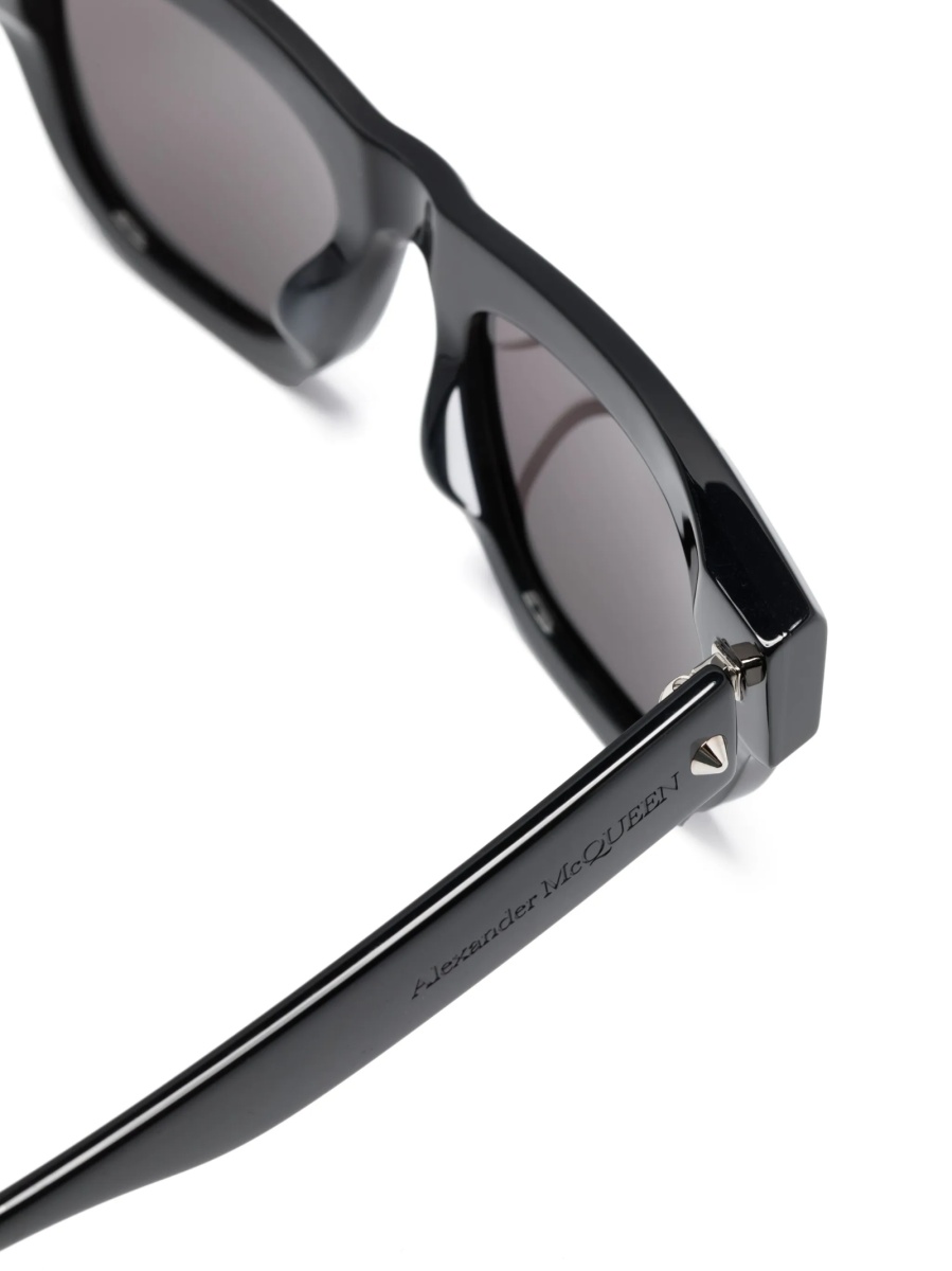 Ochelari de soare Alexander McQueen negri - Img 3