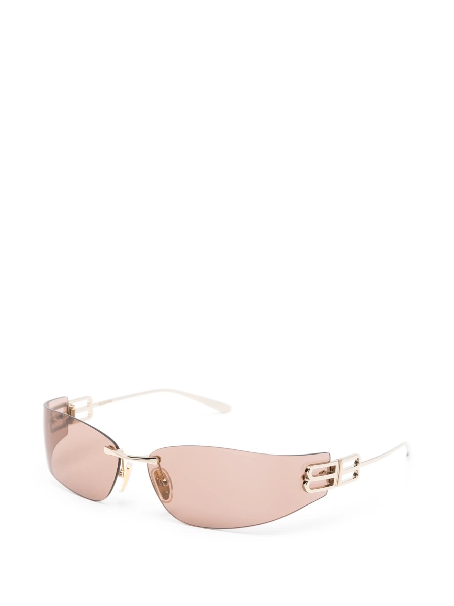 Ochelari de soare Balenciaga aurii - Img 2