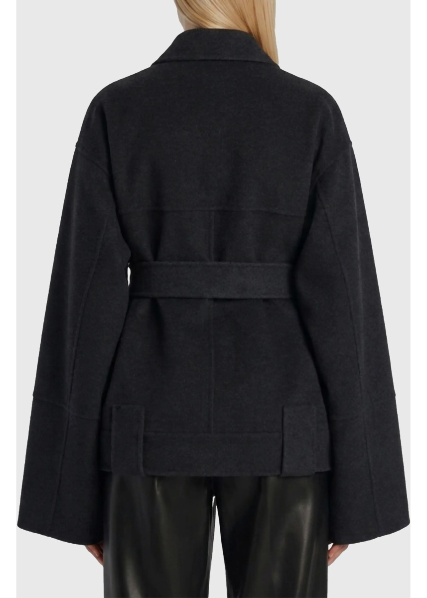 Paltoane Alder Charcoal Coat - Img 2