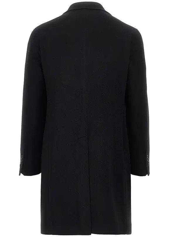 Paltoane Double-breasted wool and cashmere coat - Img 3