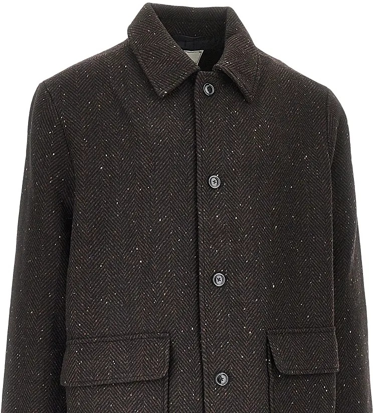 Paltoane Herringbone wool-blend coat - Img 2