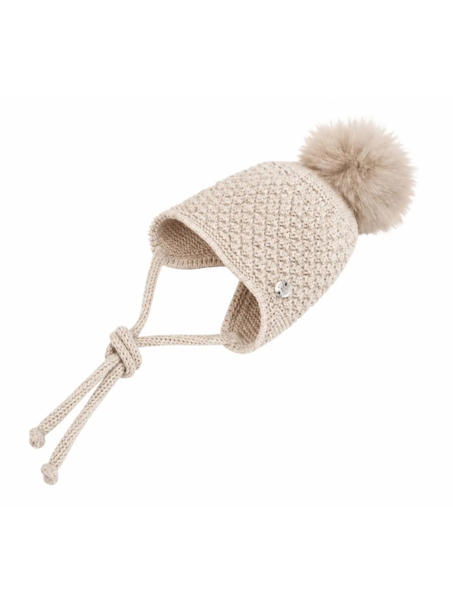 Paltoane KNIT NEWBORN HAT "PONTE" - Img 2