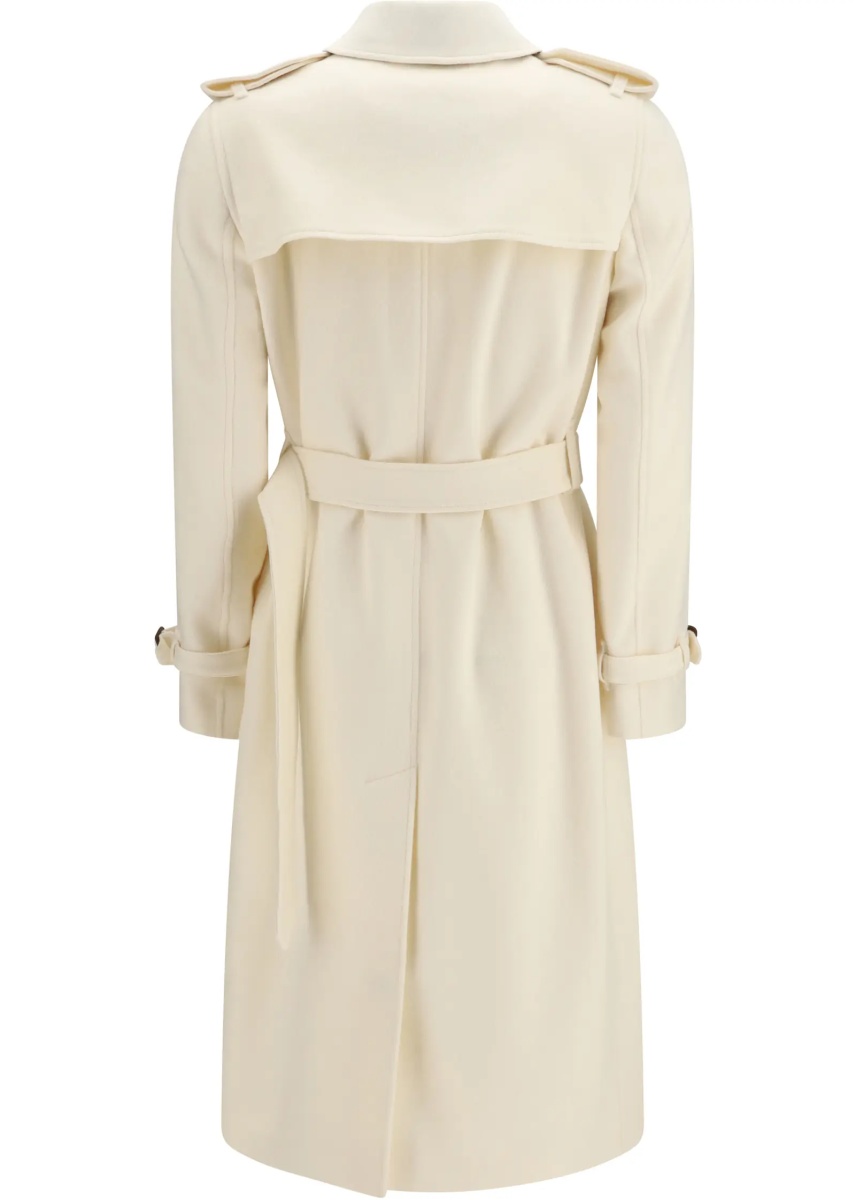 Paltoane Long Kensington cashmere Trench Coat - Img 2