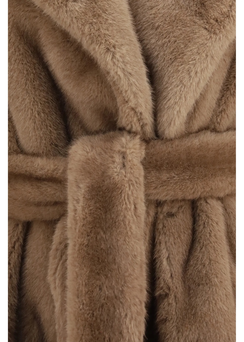 Paltoane Miss Coat in faux fur - Img 3