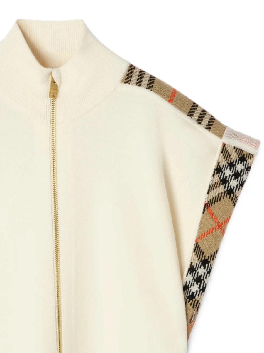 Palton Burberry alb - Img 3