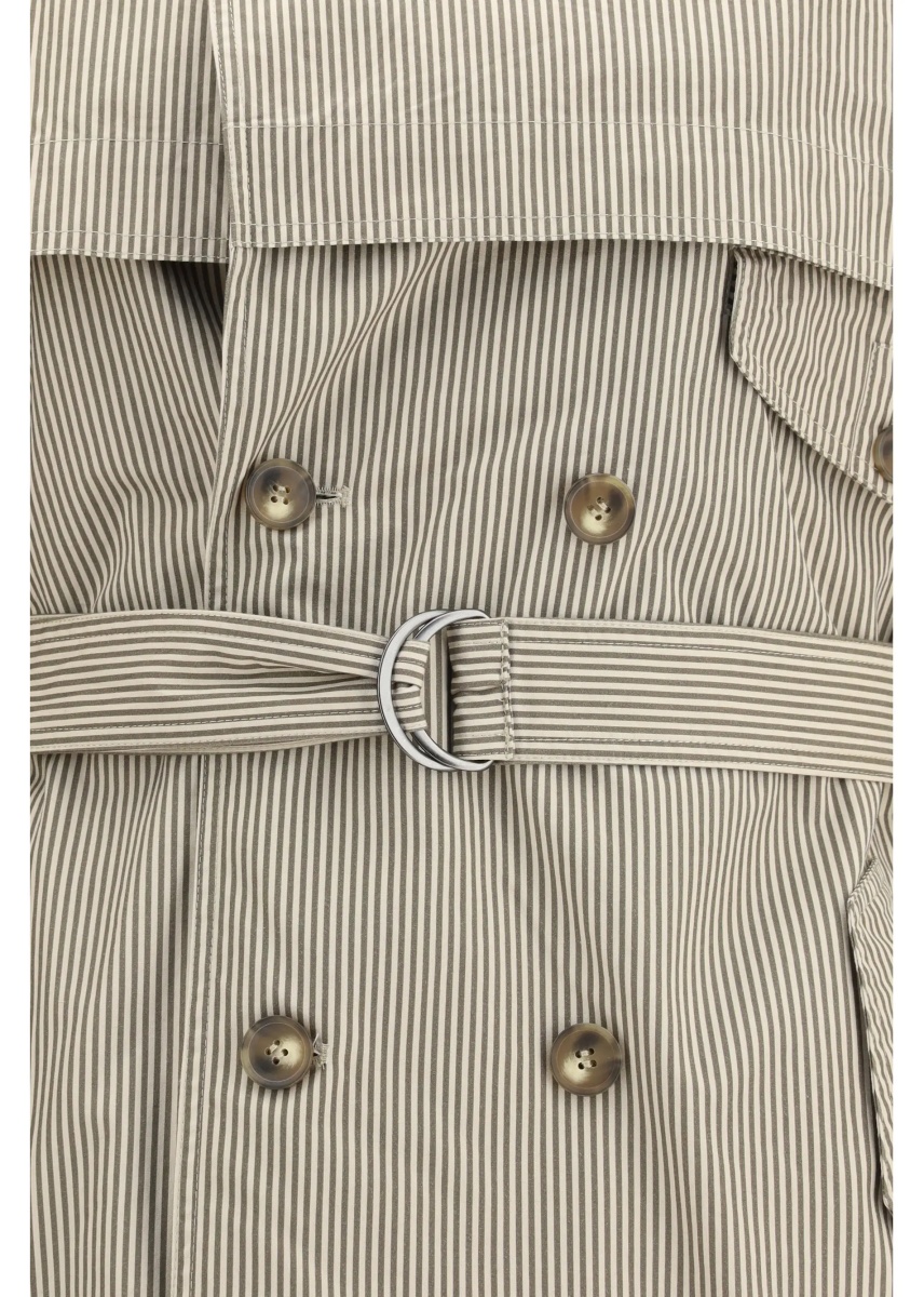Palton Chilma striped Coat - Img 3