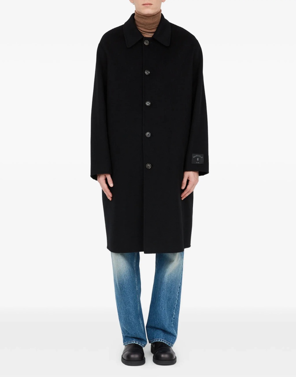 Palton Double-face wool Coat - Img 4