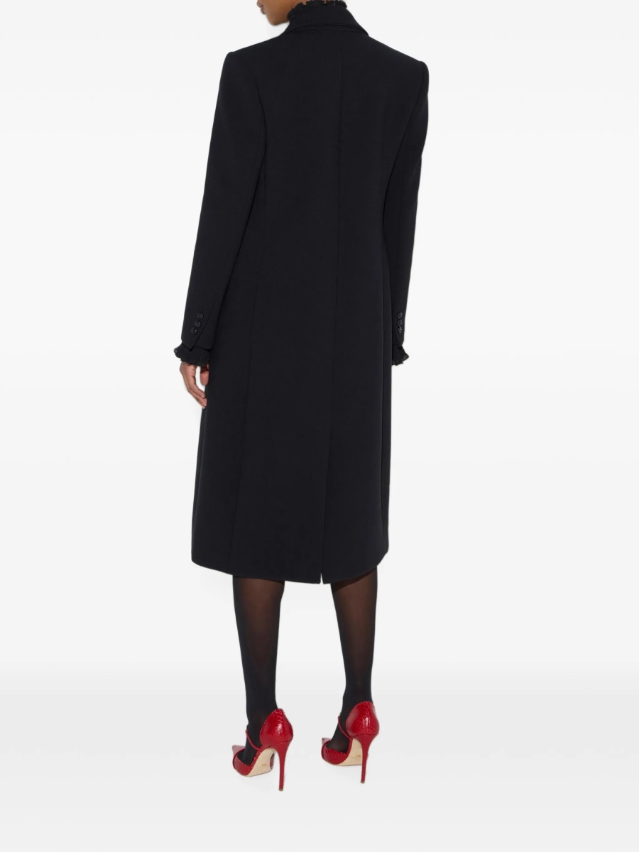 Palton Elisabetta Franchi negru - Img 3