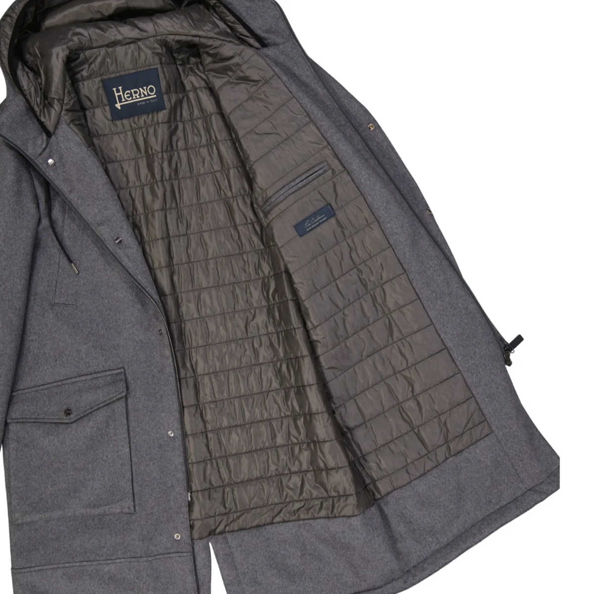 Palton Herno Cashmere Coat - Img 3