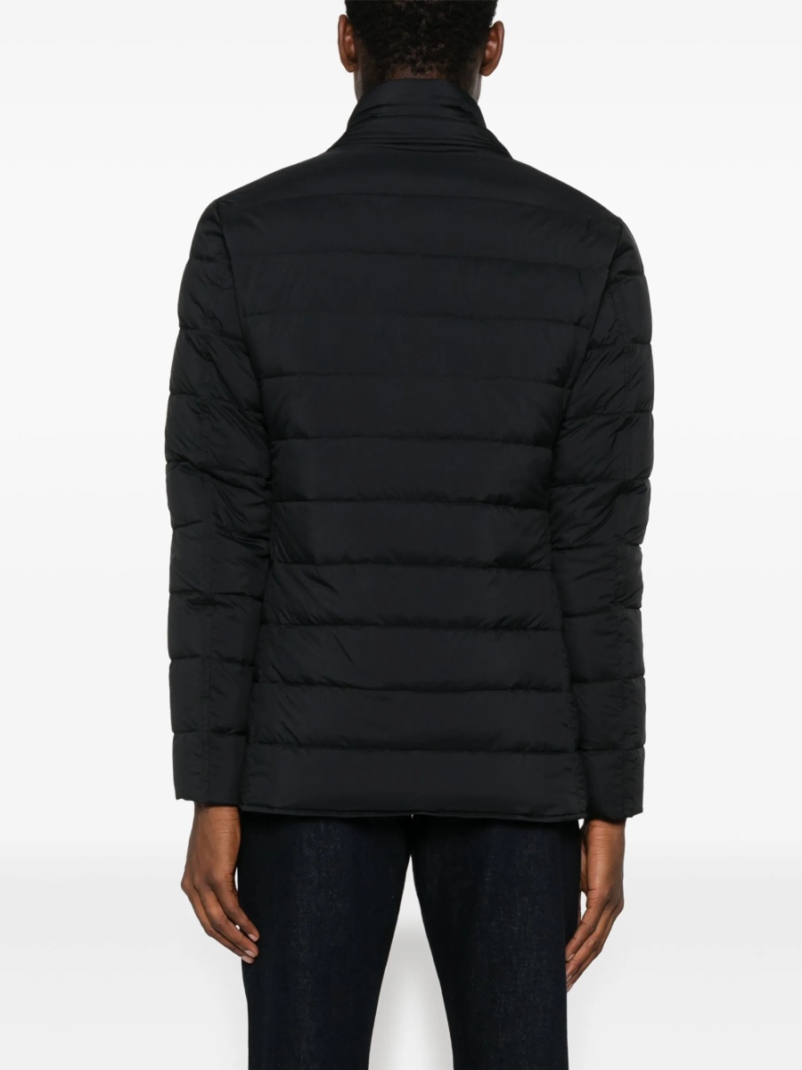 Palton Herno negru din polyester si poliamida - Img 4