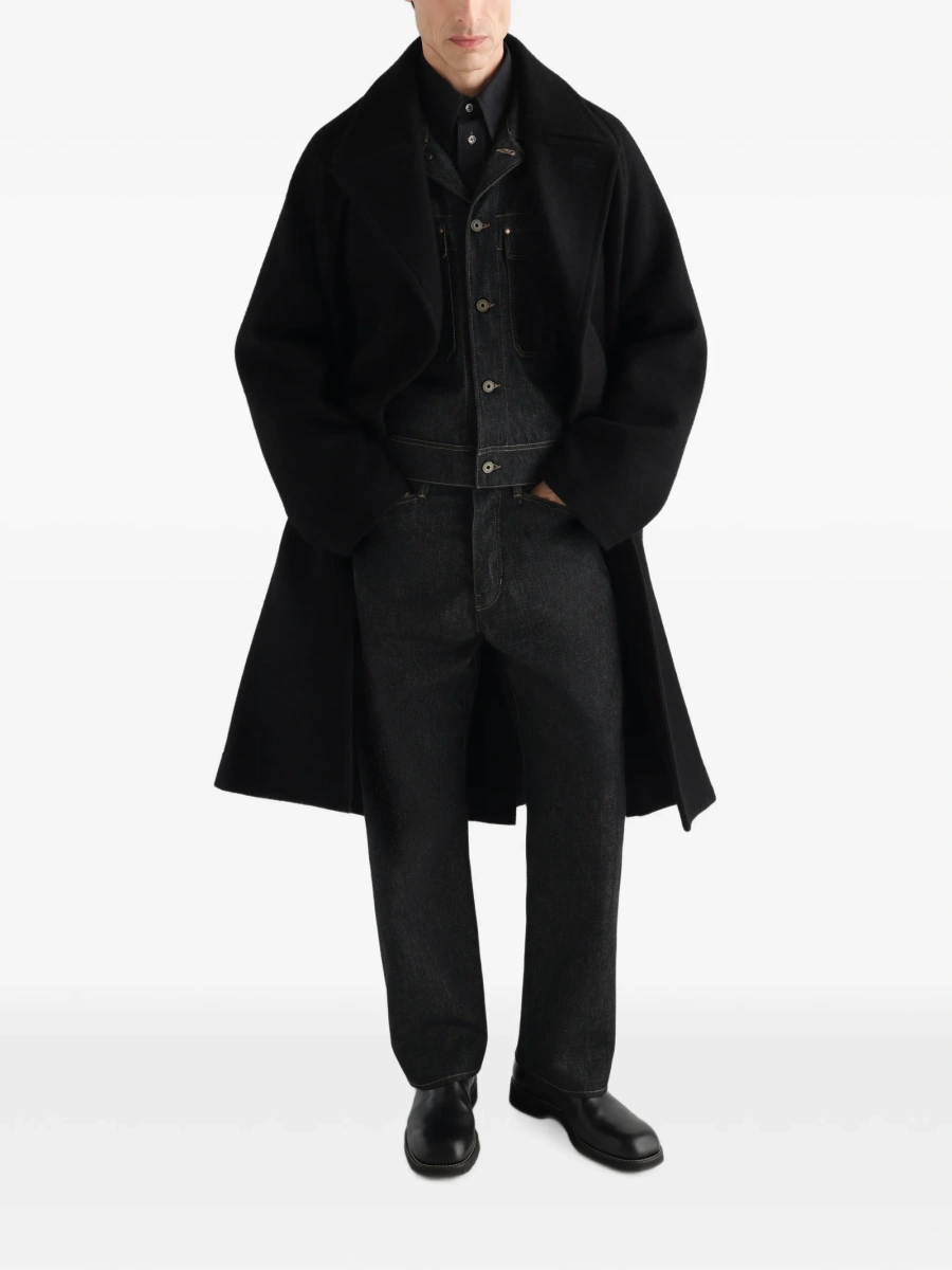 Palton LEMAIRE negru - Img 2