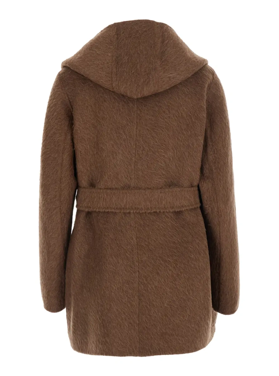 Palton Max Mara bej din shearling - Img 2