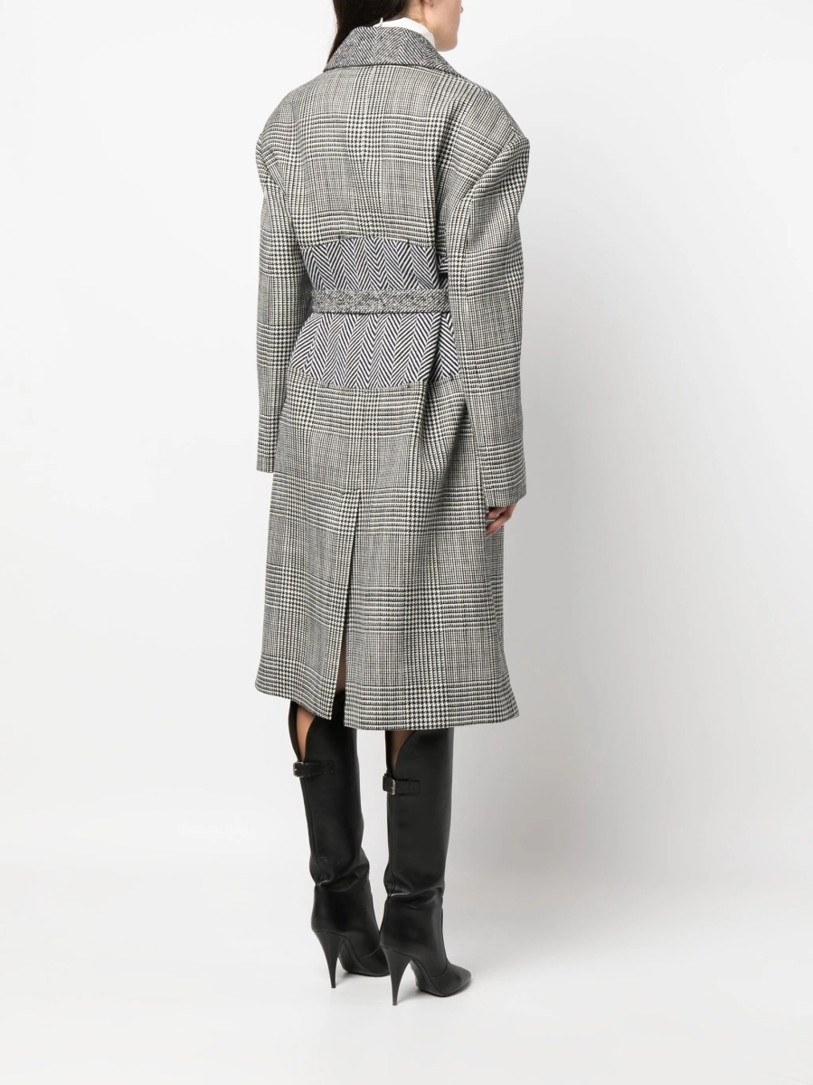 Palton Tom Ford negru din lana si poliamida - Img 4