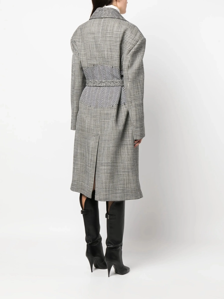 Palton Tom Ford negru din lana si poliamida - Img 4