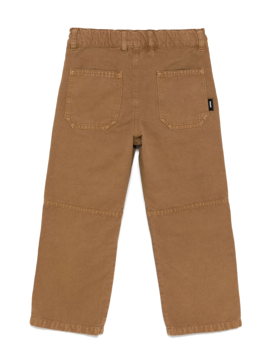Pantaloni Aspesi maro din bumbac - Img 2