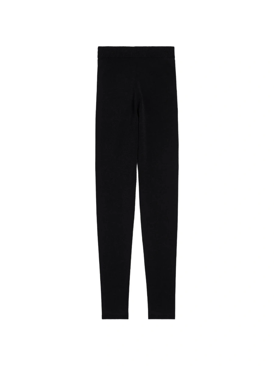 Pantaloni Balenciaga negri din vascoza - Img 5