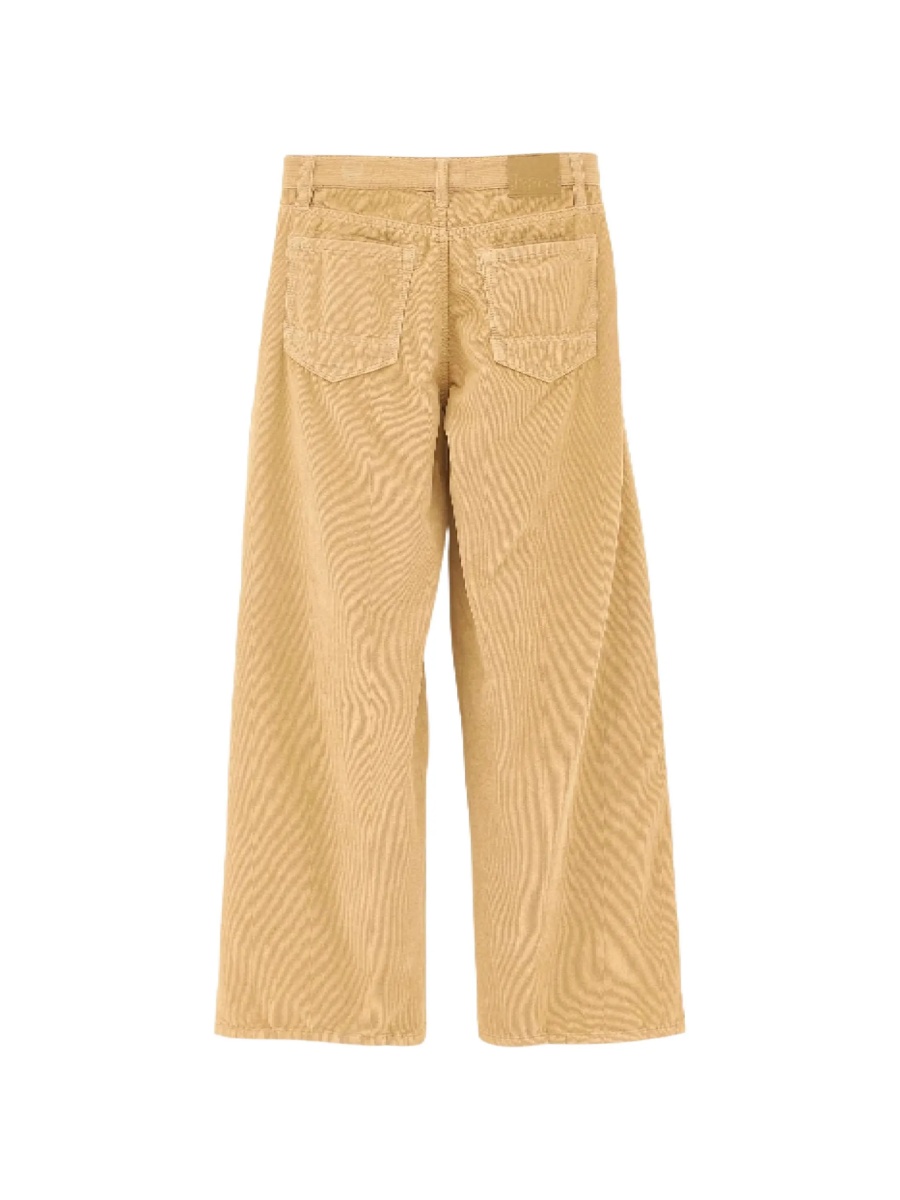 Pantaloni BELLEROSE neutri din bumbac - Img 2