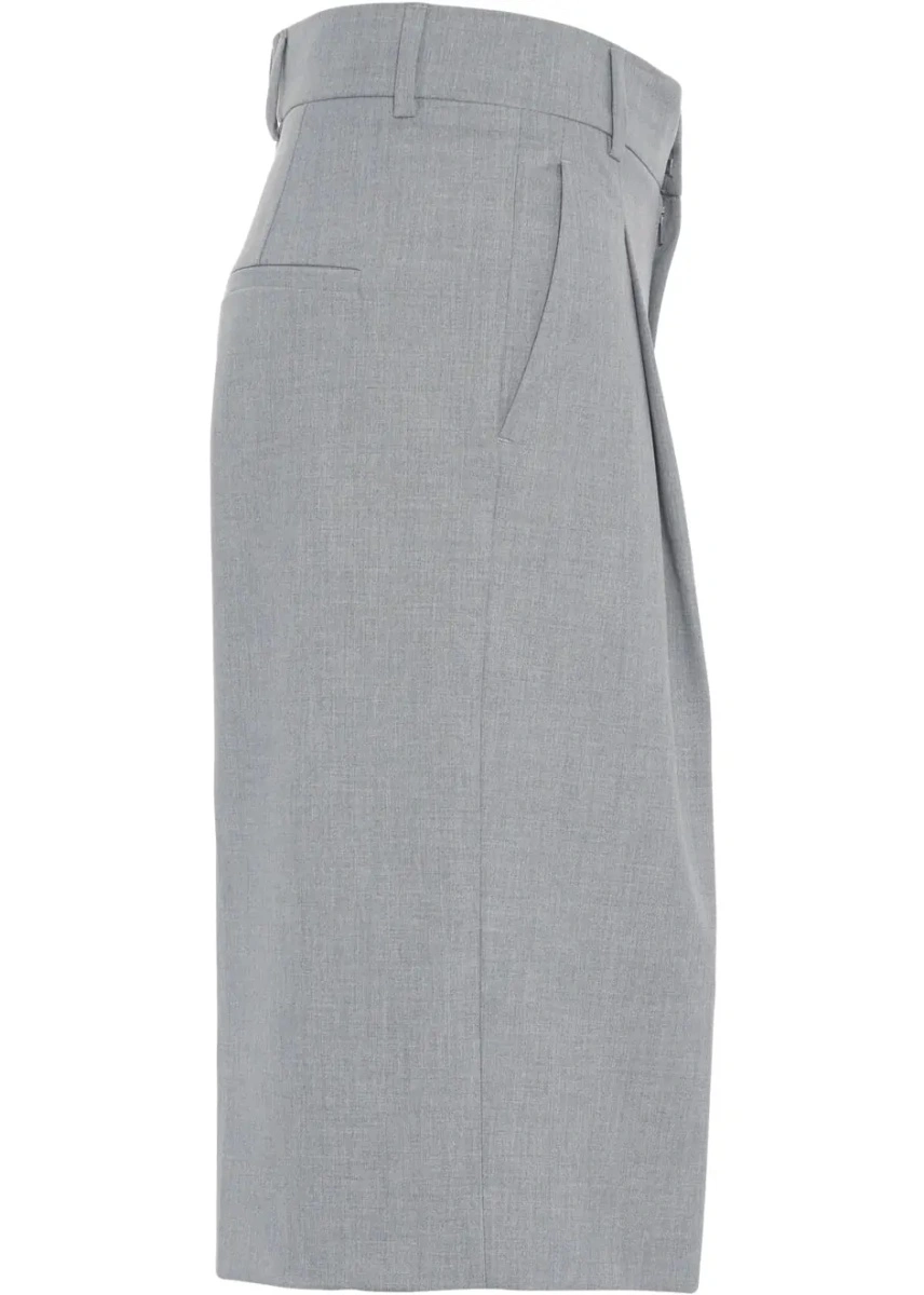 Pantaloni Bermuda with pleats - Img 2