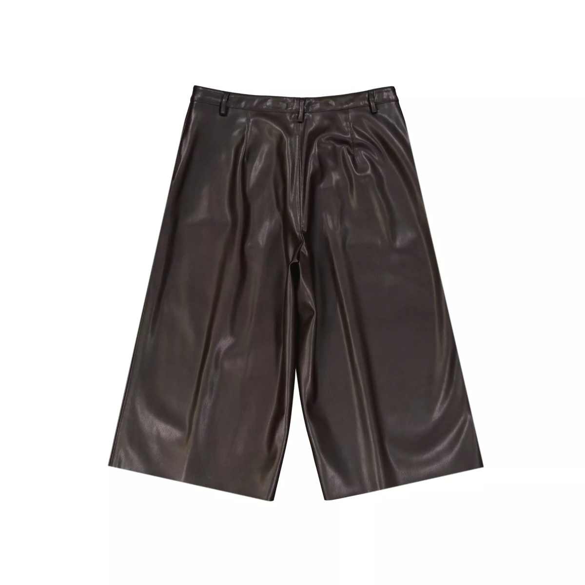 Pantaloni Blanca Vita Faux Leather Shorts - Img 2