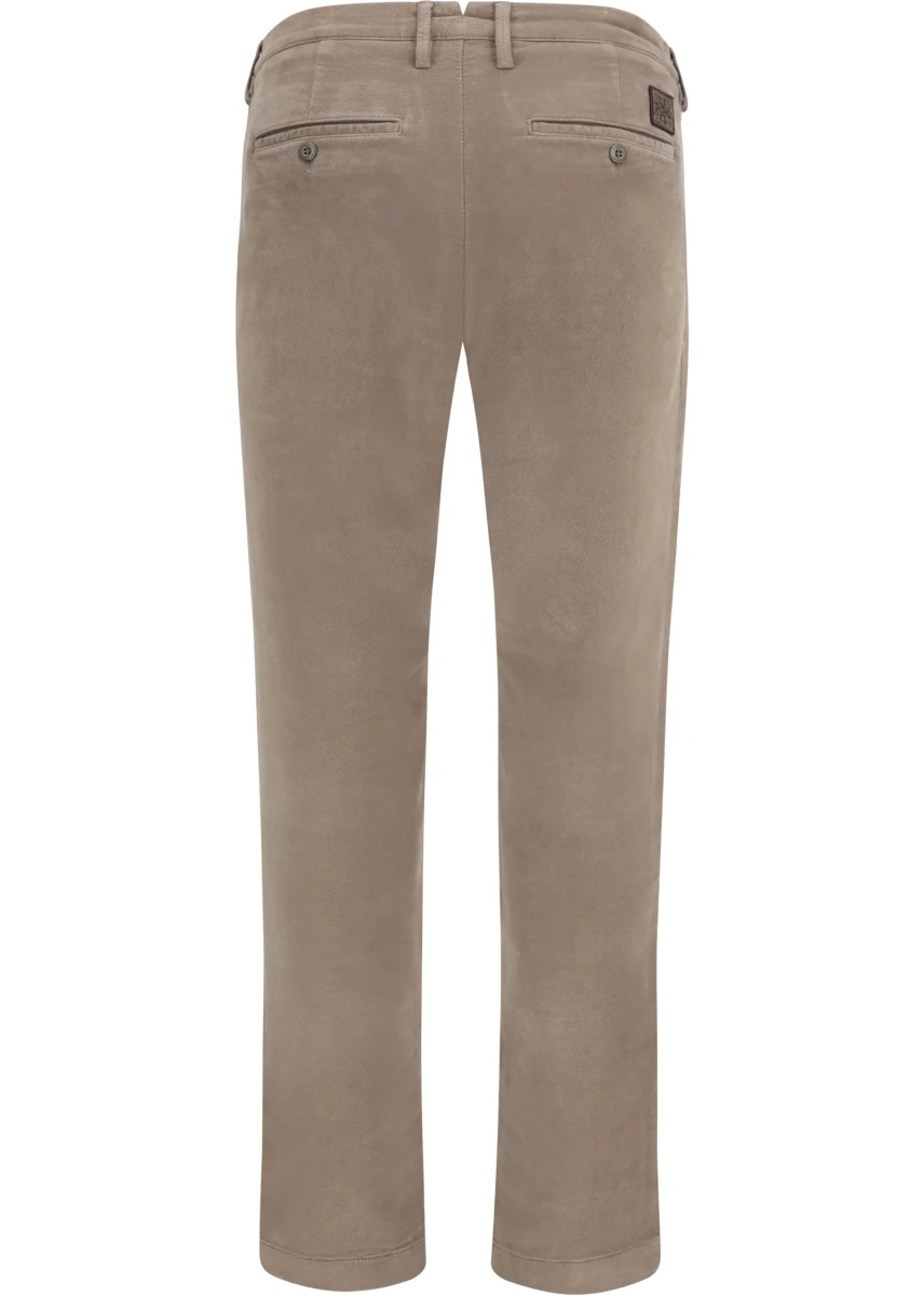 Pantaloni Bobby slim chino Pants in stretch cotton gabardine - Img 2