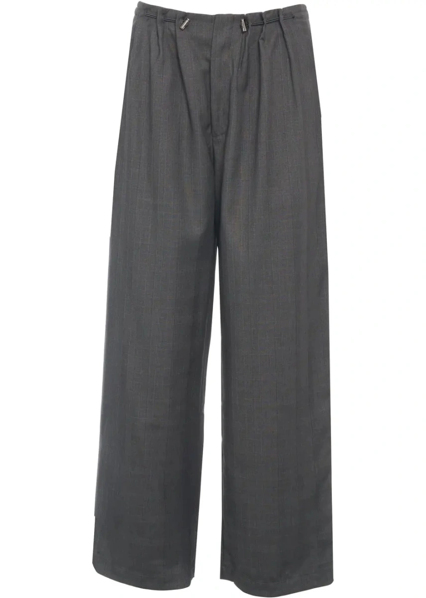 Pantaloni casual oval square gri 'Tammy' - Img 2