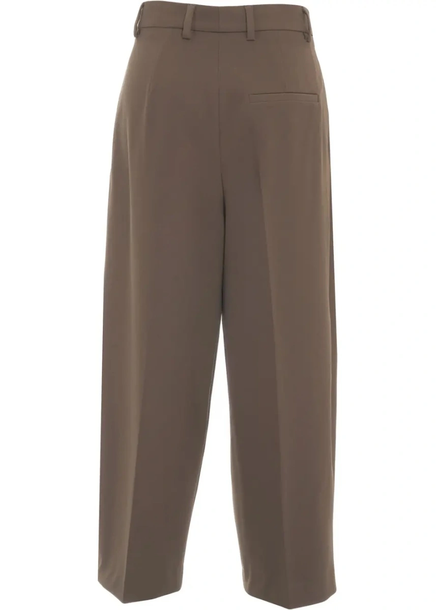 Pantaloni casual Rossi maro 'Noa Crop' - Img 4