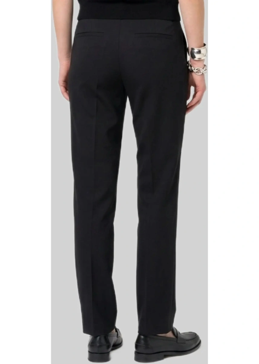 Pantaloni casual SUTTON NEW YORK gri din canvas - Img 3