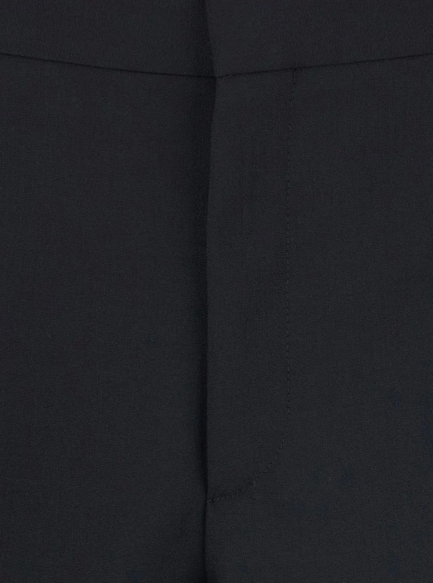 Pantaloni Céline negri din bumbac - Img 3