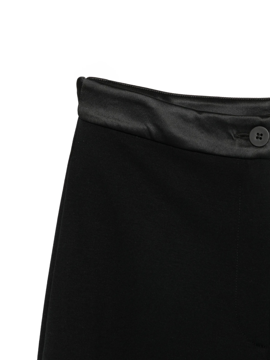 Pantaloni conici Emporio Armani negri - Img 3