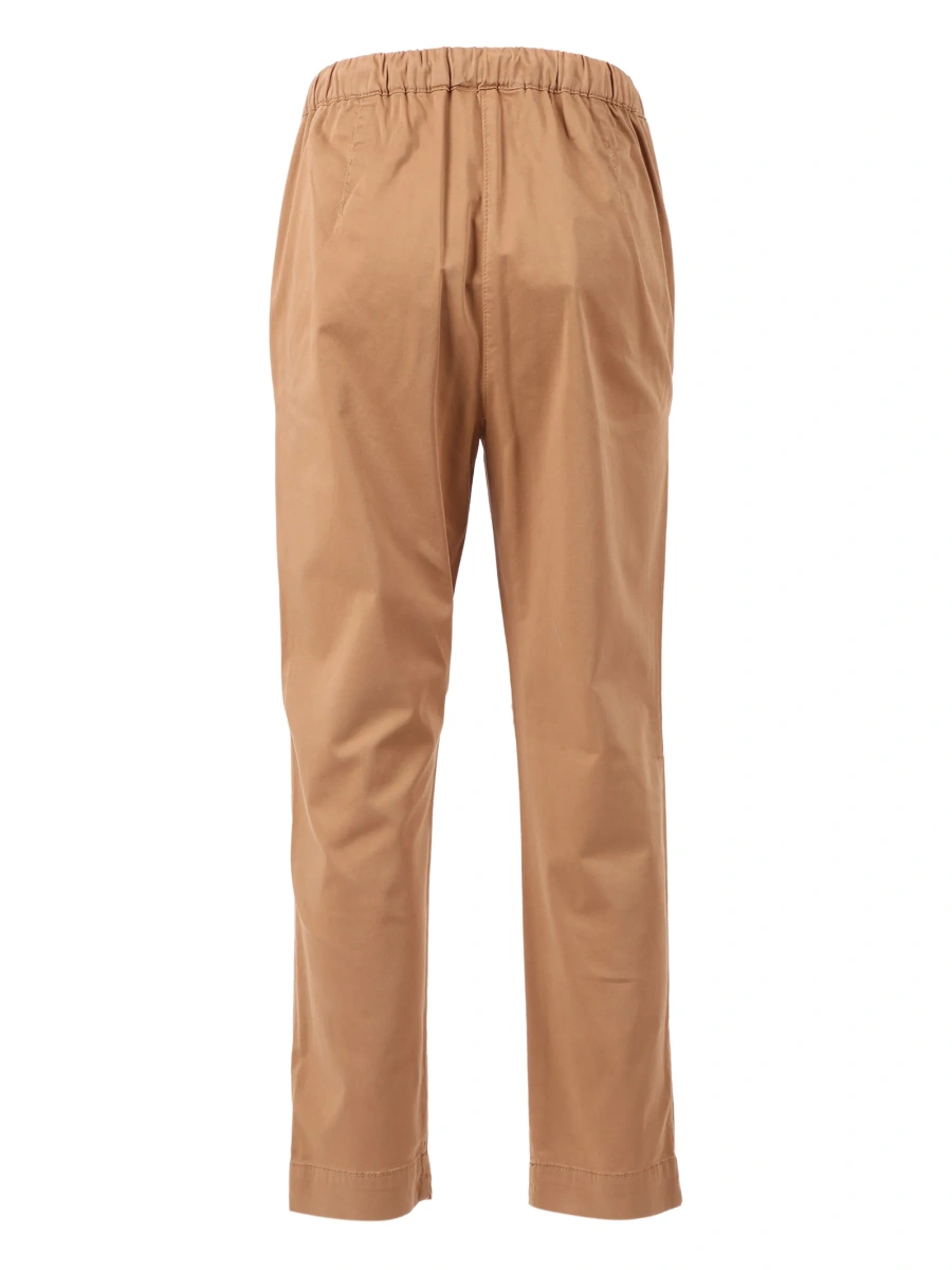 Pantaloni conici MAXMARA MM maro - Img 2