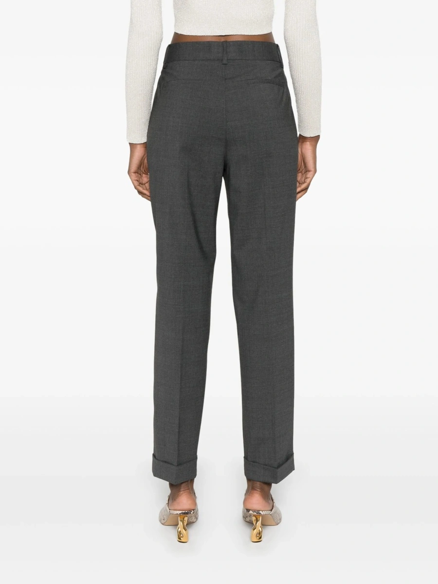 Pantaloni conici P.A.R.O.S.H. gri - Img 4
