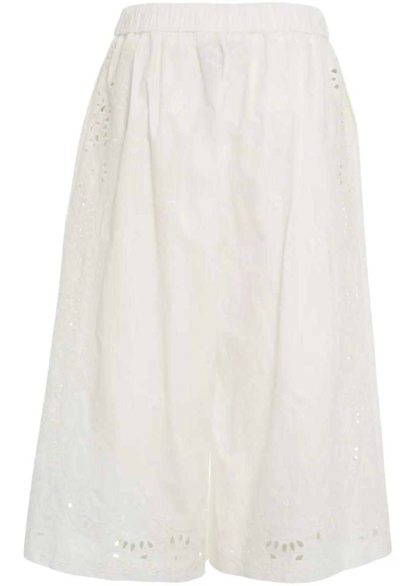 Pantaloni Culotte with embroidery - Img 4