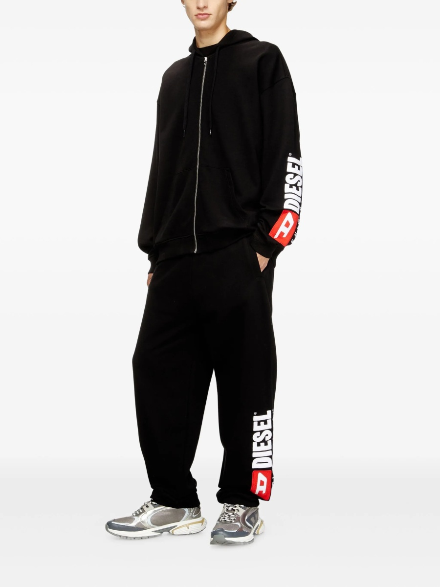 Pantaloni de trening Diesel negri - Img 2