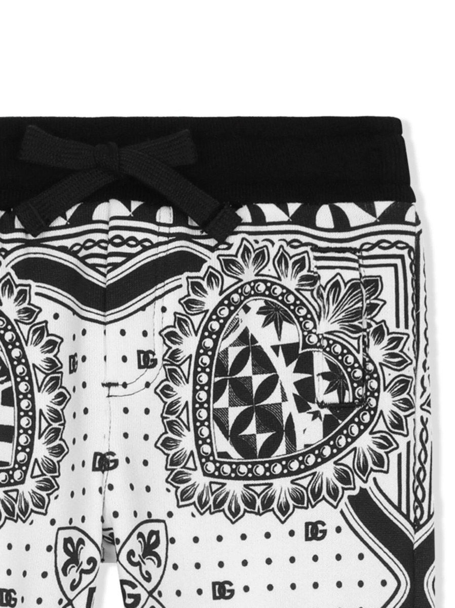 Pantaloni de trening Dolce &amp; Gabbana albi - Img 3