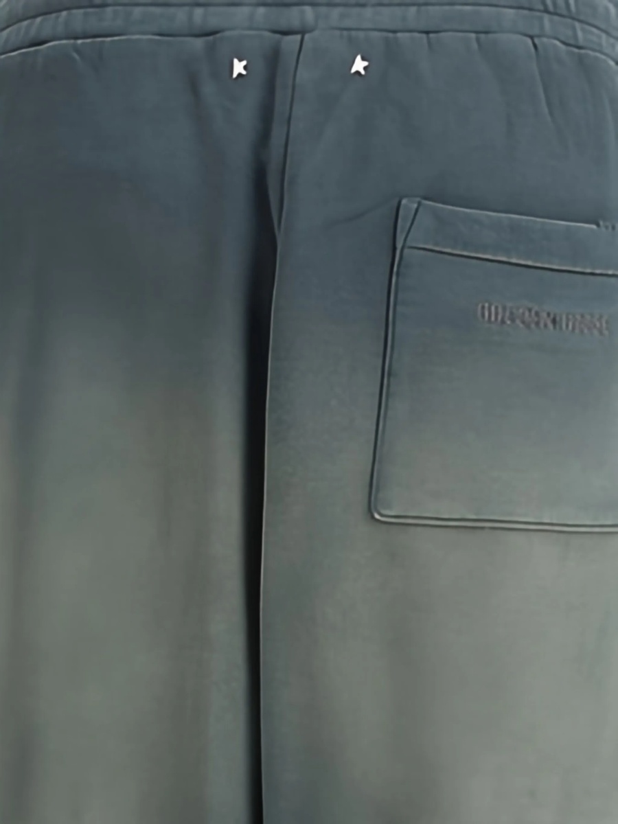Pantaloni de trening Golden Goose star albastri - Img 3