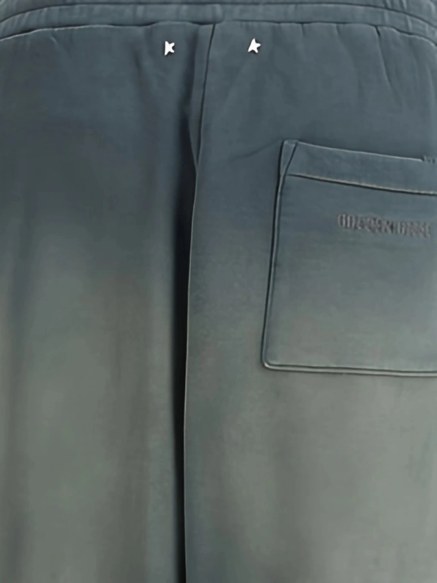 Pantaloni de trening Golden Goose star albastri - Img 3