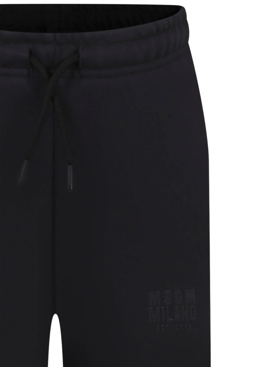 Pantaloni de trening MSGM negri - Img 3