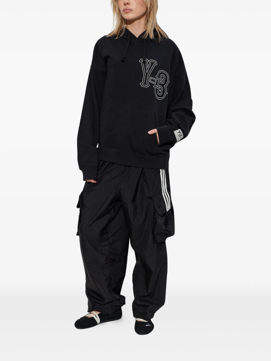 Pantaloni de trening Y-3 negri - Img 2