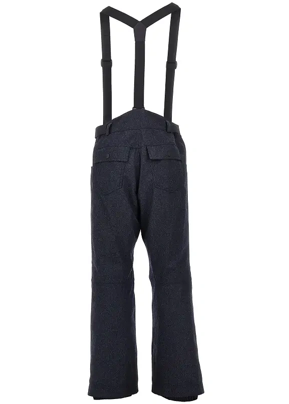 Pantaloni Denim effect wool ski pants - Img 3