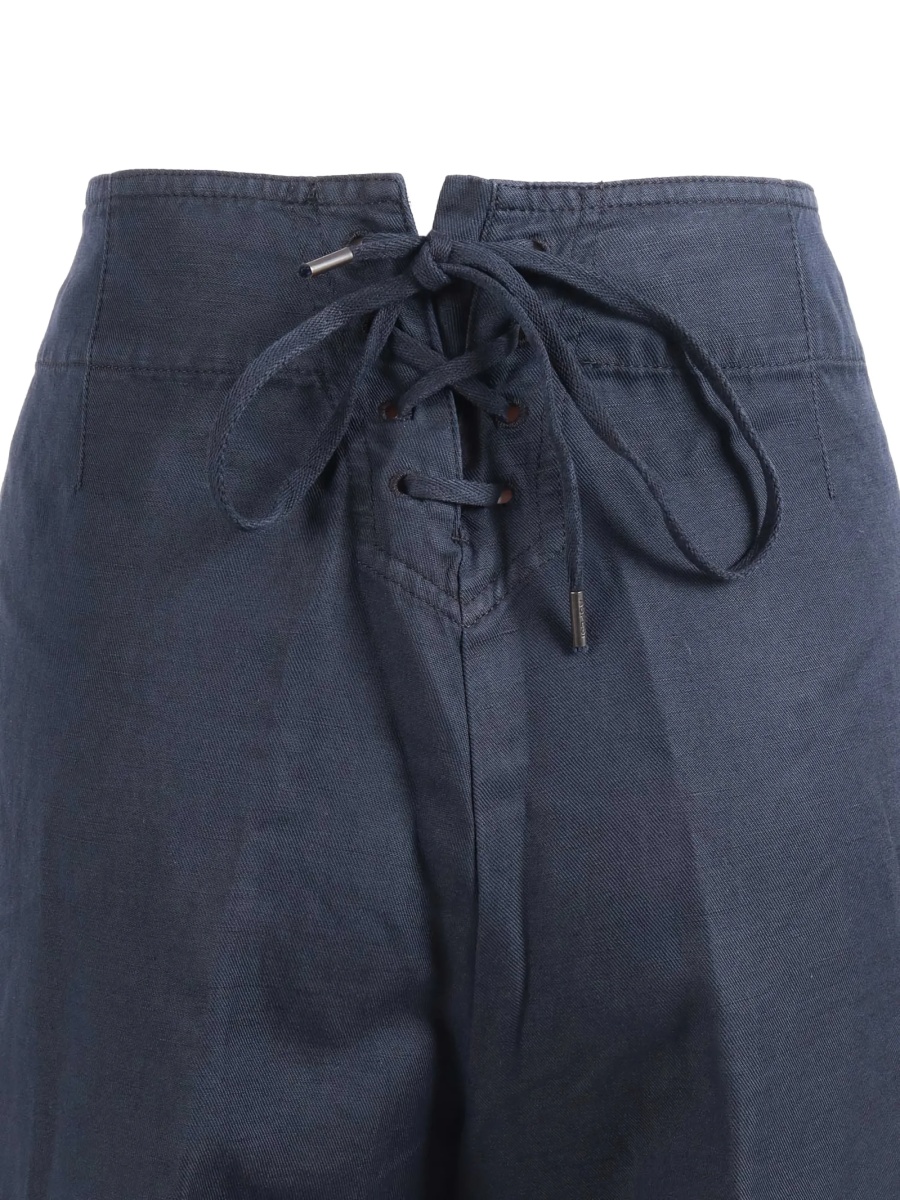Pantaloni drepti Aspesi albastri - Img 2