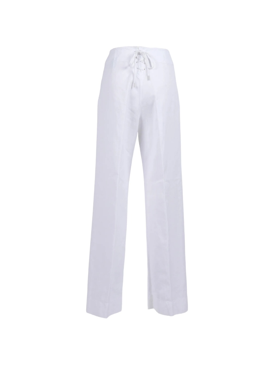 Pantaloni drepti Aspesi albi - Img 2