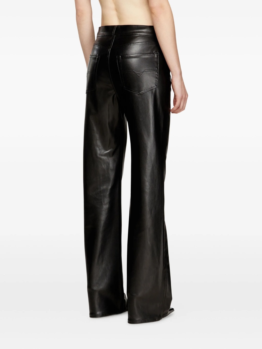Pantaloni drepti Diesel negri - Img 4
