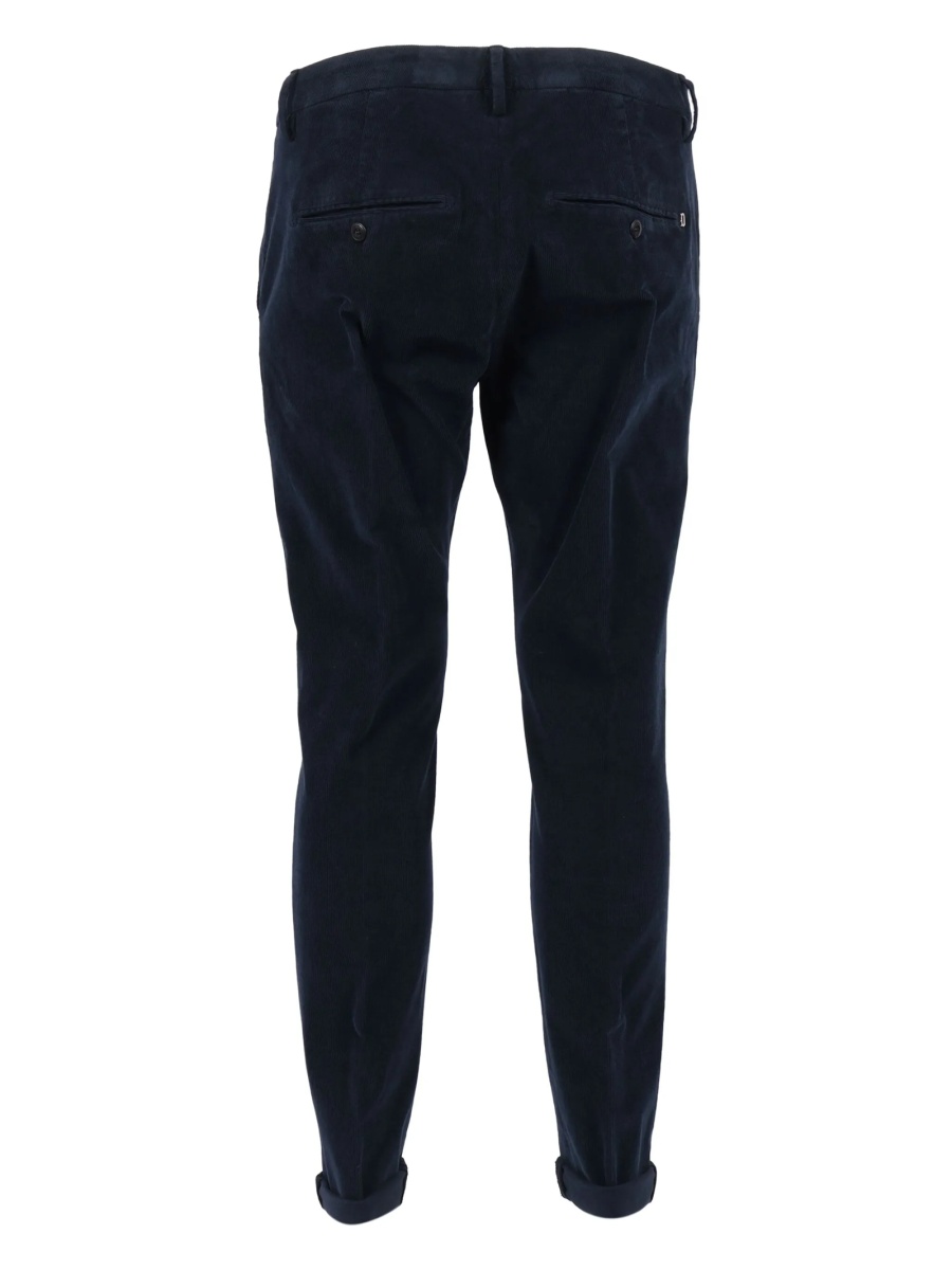 Pantaloni drepti Dondup albastri - Img 2