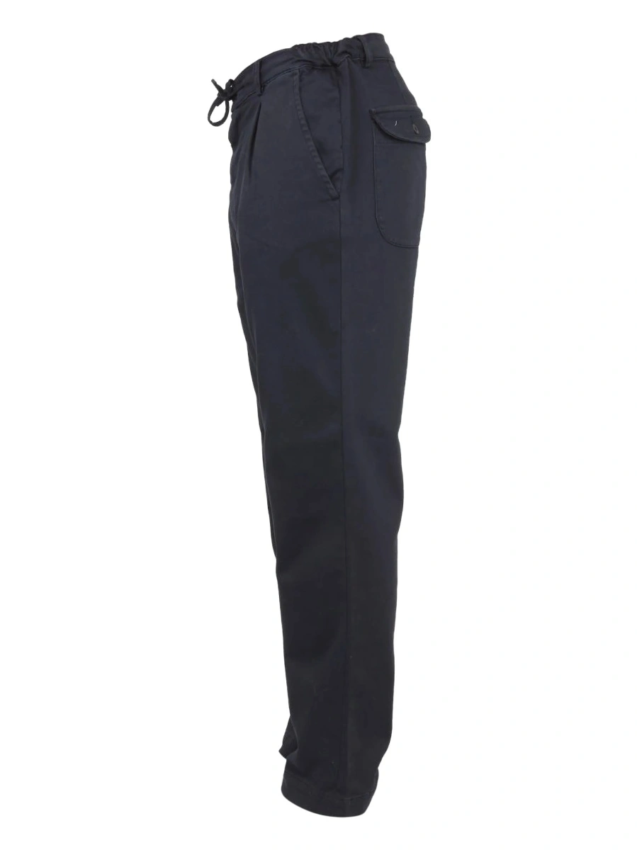 Pantaloni drepti EAST HARBOUR SURPLUS albastri - Img 3